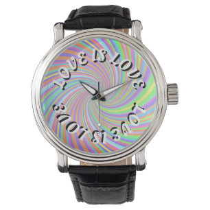 Love Is Love Pride Armbanduhr