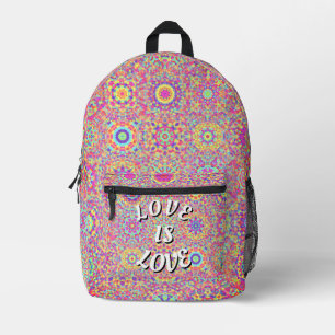 Love Is Love Pride Auto-Duftspender Bedruckter Rucksack