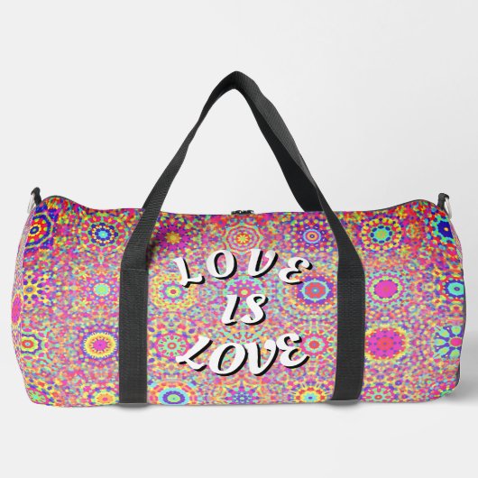 Love Is Love Pride  Duffle Bag (Vorderseite)