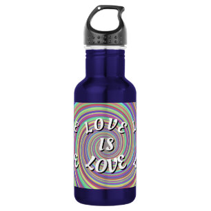 Love Is Love Pride Edelstahlflasche