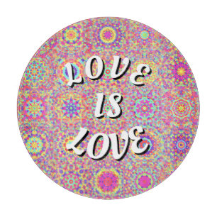 Love Is Love Pride Schneidebrett