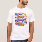 Love Is Love Rainbow Pride  T-Shirt (Vorderseite)