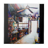 Love is Not a Wall, It's a Bridge Fliese (Vorderseite)