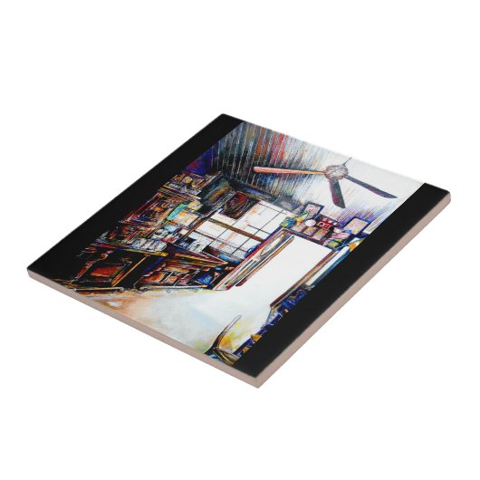 Love is Not a Wall, It's a Bridge Fliese (Seite)