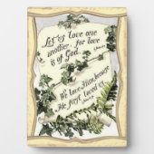 Love Is Of God Fotoplatte (Vorderseite)