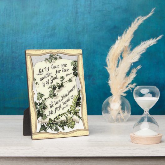 Love Is Of God Fotoplatte (Seite)