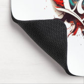 Love Is On Valentines Day Mousepad (Ecke)