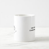 Love Is Patient Calm Aesthetic Kaffeetasse (Mittel)