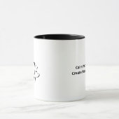 Love Is Patient Calm Aesthetic Tasse (Zentrum)