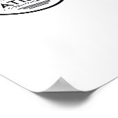 Love Is Patient Clean Design  Poster (Ecke)