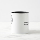 Love Is Patient Clean Design  Tasse (Zentrum)