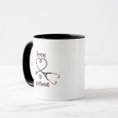 Love Is Patient Clean Layout  Tasse (Vorderseite Links)
