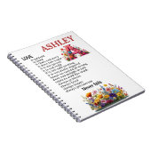 Love is patient, love is kind Personalize this  Notizblock (Rechte Seite)