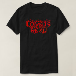 Love is Real Dice Logo T-Shirt