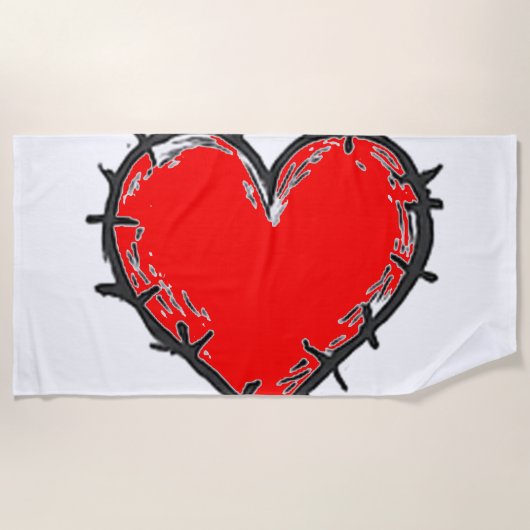 Love is strandtuch (Vorderseite)