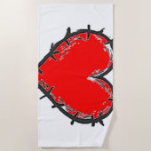 Love is strandtuch (Vorderseite)