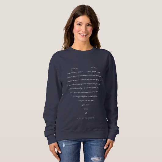 Love Is ... Sweatshirt (Vorne ganz)