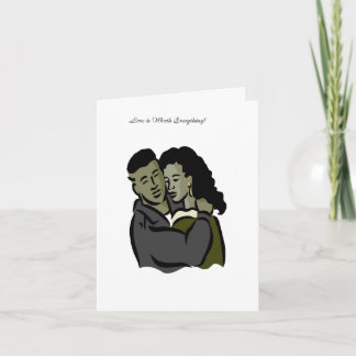 Love Is Worth Everything/ Relationship Card Karte