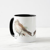 Love Kestrel Falcon Hawk So Much Fun Quote Saying Tasse (Vorderseite Links)