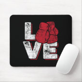 Love - Kickboxer Kickboxing Fitness Workout Martia Mousepad (Mit Mouse)