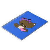 Love Kitty Notizblock (Linke Seite)