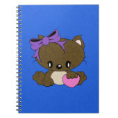 Love Kitty Notizblock (Vorderseite)