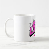 LOVE klassischer Becher Kaffeetasse (Links)