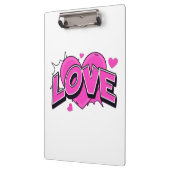 LOVE Klemmbrett (Links)
