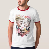 Love Knows No Border Valentine Tee (Vorderseite)