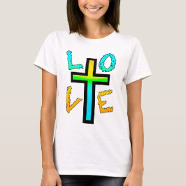 Love Kreuz T-Shirt