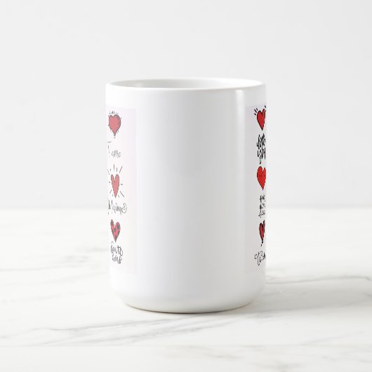 Love Languages Mug Kaffeetasse (Mittel)