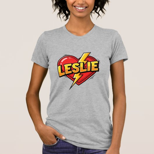 Love Leslie T-Shirt (Vorderseite)