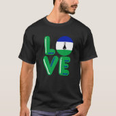 LOVE - Lesotho Premium T-Shirt (Vorderseite)
