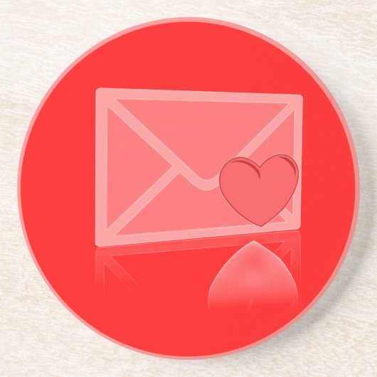 Love Letter Coaster Untersetzer (Vorne)