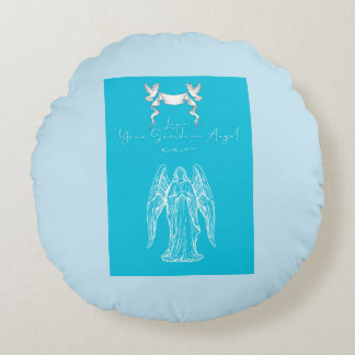 Love Letter Design - Love, Your Guardian Angelxxoo Rundes Kissen