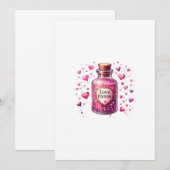 Love Letter Einladung (Vorne/Hinten)