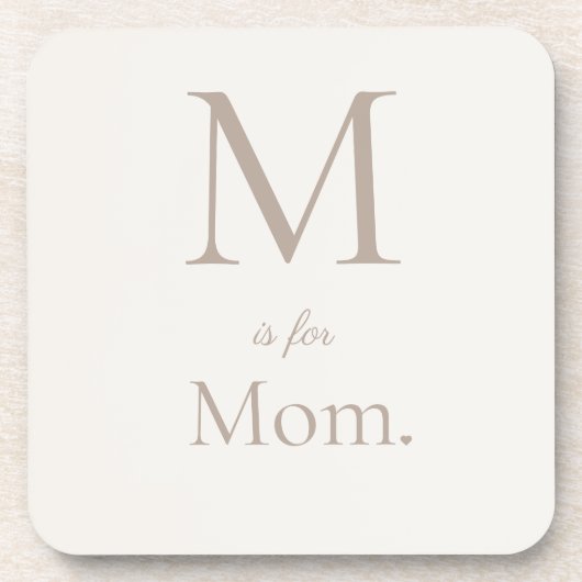 Love Letter Layout Getränkeuntersetzer (Vorderseite)