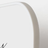 Love Letters with Hearts by Shirley Taylor Pickleball Schläger (Linke Seite)