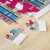 Love Liebe essen Play Hakuna Matata Kenya Schild G Puzzle (Seite)