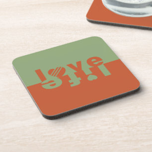 LOVE LIFE coasters Getränkeuntersetzer