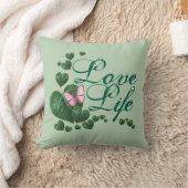 Love life throw pillow kissen (Decke)