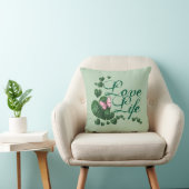 Love life throw pillow kissen (Stuhl )