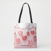 Love, Light & Gratitude Tote Bag for Everyday Joy Tasche (Vorderseite)