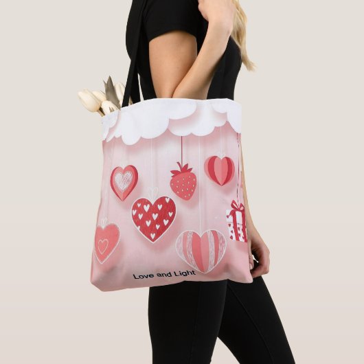 Love, Light & Gratitude Tote Bag for Everyday Joy Tasche (Von Nahem)