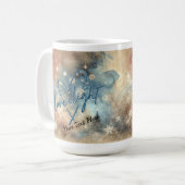 Love & Light Hanukkah Coffee Mug Kaffeetasse (Vorderseite Links)