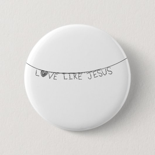 Love Like Jesus Button (Vorderseite)
