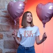 Love Like Jesus Christian Valentine's Tee