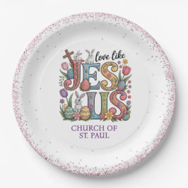 Love Like Jesus Easter Sunday Pappteller