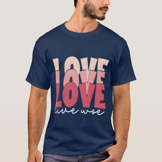 Love Like Woe Freunde T-Shirt (Vorderseite)
