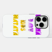 Love Lila und gelbe Hakuna Matata Baby Kinder G Case-Mate iPhone Hülle (Rückseite (Horizontal))